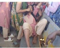 ఆర్టీసీ డ్రైవర్ నిర్లక్ష్యం విద్యార్థి కాలుపై నుంచి వెళ్లిన బస్ టైర్ 