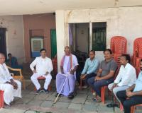 నర్సాగౌడ్‌ను పరామర్శించిన  పత్తిరెడ్డి రాజేశ్వర్ రెడ్డి