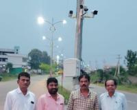కలెక్టరేట్ మార్గంలో టీఎన్జీవో హౌసింగ్ సొసైటీ ఆధ్వర్యంలో సీసీ కెమెరాల ఏర్పాటు.