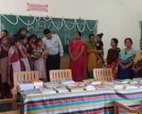పుస్తక పఠనంతోనే విద్యార్థులకు జ్ఞానం, జ్ఞాపకశక్తి వికాసం,,ఆర్జేడీ ఎం. సోమిరెడ్డి 