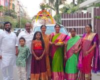 వెంగళరావు ఇంట్లో సద్దుల బతుకమ్మ సంబరాలు
