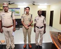 గంజాయి పట్టుకున్న ఆపరేషన్ కవచ్ సిబ్బందికి నగదు రివార్డులు, ప్రశంసా పత్రాలు అందజేత