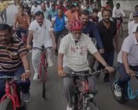 డ్రగ్స్ రహిత తెలంగాణే లక్ష్యంగా బీజేపీ సైకిల్ ర్యాలీ