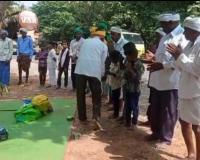 మొకాశి ముండాల వద్ద ఘనంగా దసరా పూజలు