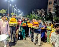 టీఎన్జీవో జిల్లా కమిటీ ఆధ్వర్యంలో ఘనంగా  సద్దుల బతుకమ్మ వేడుకలు