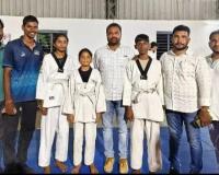 తైక్వాండోలో నస్పూర్ క్రీడాకారుల ప్రతిభ