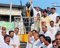 బాన్సువాడ లో ఘనం గా గాంధీ జయంతి వేడుకలు.