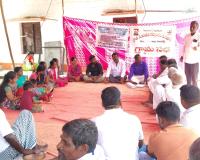 గ్రామసభల్లో ఇంకుడు గుంతలు, ఫామ్‌ పాండ్ల ఏర్పాటుపై అవగాహన