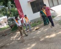 బీజేపీ ఆధ్వర్యంలో హుస్నాబాద్ లో స్వచ్ఛ భారత్
