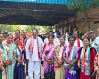 ఆర్టీసీ ఎన్నికల ప్రచారంలో పాల్గొన్న పరకాల ఎమ్మెల్యే  రేవూరి ప్రకాశ్ రెడ్డి 