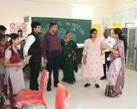 కెజీబీవీ జూనియర్ కళాశాలను తనిఖీ చేసిన ప్రిన్సిపల్ సెక్రెటరీ యోగితా రాణా