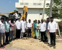   అండర్ గ్రౌండ్ డ్రైనేజీ పనులను ప్రారంభించిన సర్పంచ్ 
