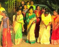 ప్రశాంత్ నగర్‌లో ఘనంగా ఎంగిలిపువ్వు బతుకమ్మ వేడుకలు...  