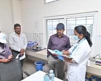 కోకాపేట గ్రీన్ వాటర్ ఫిల్లింగ్ స్టేషన్‌ను పరిశీలించిన జలమండలి ఎండీ కె. అశోక్ రెడ్డి 