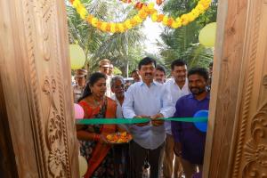 మంత్రి పొంగులేటి స్వగ్రామం లో ఇందిరమ్మ ఇండ్లు ప్రారంభం..
