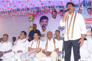 పట్టణాలు, గ్రామాల అభివృద్ధే ప్రభుత్వ ధ్యేయం : మంత్రి పొంగులేటి