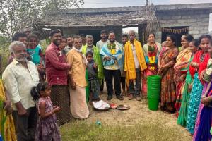  పెద్దవంక గ్రామ అభివృద్ధి కి కృషి చేస్తా : టిడిపి యువ నాయకులు భాష్యం వంశీ చౌదరి