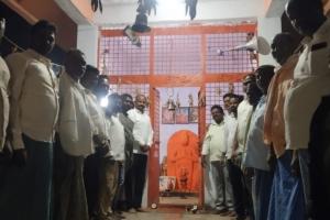 శ్రీశ్రీశ్రీ ఆంజనేయ స్వామి దేవాలయంలో ప్రత్యేక పూజలో పాల్గొన్న......బుసిరెడ్డి ఫౌండేషన్ చైర్మన్ పాండురంగారెడ్డి