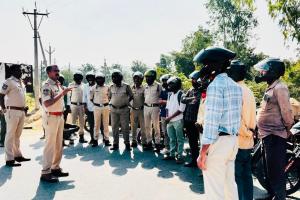 రోడ్డు భద్రత పై అవగాహనా