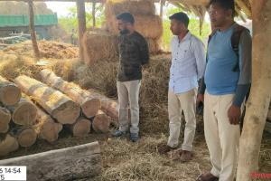 కలమడుగు గ్రామంలో ఫారెస్ట్ అధికారుల మెరుపు దాడి