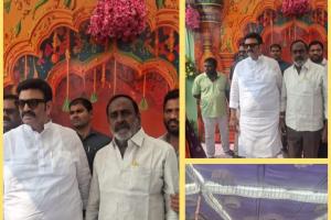 ఆంధ్రప్రదేశ్ డిప్యూటీ స్పీకర్ త్రిబుల్ ఆర్ తో మాజీ సర్పంచ్. 