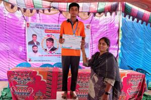 రాష్ట్ర స్థాయి అథ్లెటిక్స్ పోటీలకు అల్లీపూర్ విద్యార్హి ఎంపిక