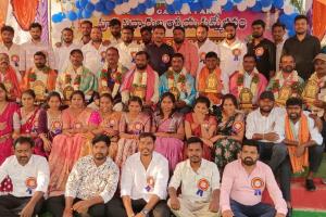 పూర్వ విద్యార్థుల అపూర్వ సమ్మేళనం..-14 ఏండ్లకు కలుసుకున్న పూర్వ విద్యార్థులు