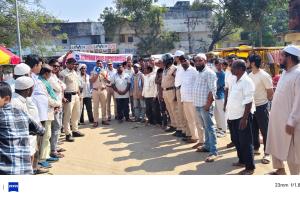 బోధన్ లో రోడ్డు భద్రత పై అవగాహన..