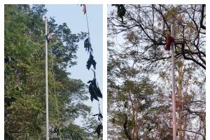 మండల వ్యాప్తంగా 77 వ గణతంత్ర దినోత్సవ వేడుకలు 