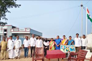 చిన్న బుగ్గరాం లో 77వ గణతంత్ర వేడుకలు