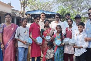 బేతంపూడి పాఠశాలలో 77వ గణతంత్ర దినోత్సవం.