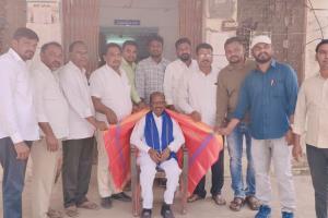 ఎస్సీ ఎస్టీ విజిలెన్స్ మానిటరింగ్ కమిటీ సభ్యునికి సన్మానం. 