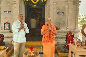 దత్తపీఠంలో సుబ్రమణ్యం స్వామికి ప్రత్యేక పూజలు