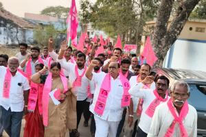 హుస్నాబాద్ పట్టణ అభివృద్ధి టిఆర్ఎస్ హయంలోనే జరిగింది 