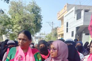 23వ వార్డు బీఆర్ఎస్ అభ్యర్థి ప్రభావతి ని గెలిపించాలి... నాయకురాలు అయేషా ఫాతిమా..