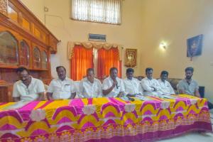  కాంగ్రెస్ టిడిపి కూటమికి మద్దతు తెలిపిన భవన కార్మికులు