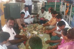 చీదేళ్ల జాతర హుండీ లెక్కింపు