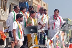 కాంగ్రెస్ పార్టీ తోనే అభివృద్ధి సాధ్యం... ప్రభుత్వ సలహాదారు, ఎమ్మెల్యే సుదర్శన్ రెడ్డి..