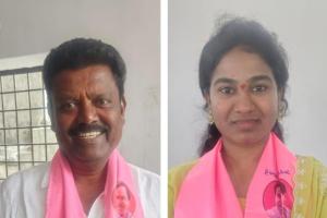 కాంగ్రెస్ మద్దతుతో మున్సిపల్ చైర్మన్ వైస్ చైర్మన్ పదవులు దక్కించుకున్న బారాస పార్టీ