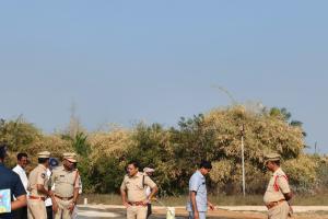 గంభీరావుపేటలోఉపముఖ్యమంత్రి, మంత్రుల పర్యటన సందర్భంగా పటిష్ట భద్రత ఏర్పాట్లు: జిల్లా ఎస్పీ. మహేష్ బి. గీతే