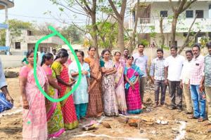 మండల ఎం.ఎస్ అధ్యక్షురాలుకు అవమానం.