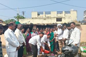 బోంద్రేట్ గ్రామంలో రూ. 20 లక్షలతో అభివృద్ధి పనులకు భూమి పూజ
