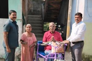 మానవత్వానికి నిలువెత్తు నిదర్శనం –   హోంగార్డ్ బి వి ఆర్  రాజు సేవా హస్తం