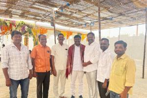 కోటంచ శ్రీ  లక్ష్మీ నరసింహ స్వామి ని దర్శించుకున్న బిజెపి జిల్లా నాయకులు     