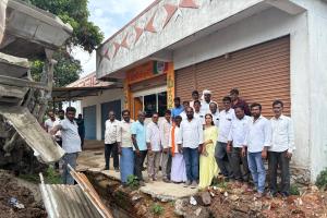 పుల్కల్‌లో రూ.18 లక్షలతో సీసీ డ్రైనేజీ పనులకు శ్రీకారం