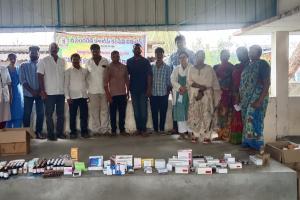 గరీబ్‌పేట్‌లో సింగరేణి ఉచిత వైద్య శిబిరం