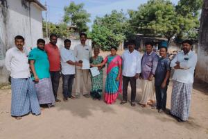 రంగాపురం గ్రామంలో సీఎం రిలీఫ్ ఫండ్  చెక్కుల పంపిణీ.