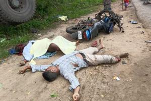 గోవిందరావుపేటలో ఘోర రోడ్డు ప్రమాదం 