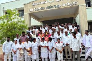 బిచ్కుంద ప్రభుత్వ ఆసుపత్రికి నూతన వైద్యాధికారులు, నర్సులు