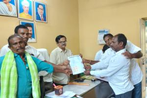 దోసపహాడ్ వీధి దీపాల వివరాలపై 'సమాచార' ఆరా!
